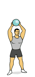 Over back toss drill Over back toss drill