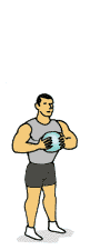 Squat throws Squat throws