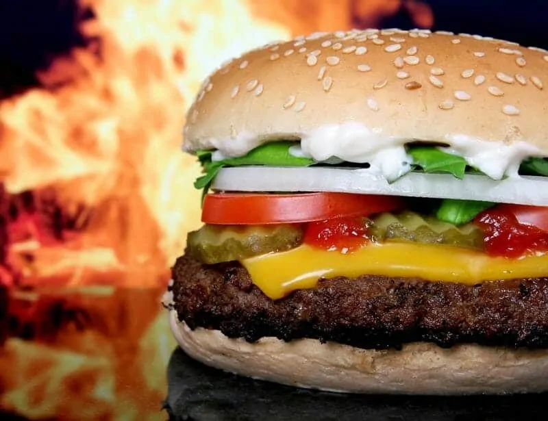 grill burger