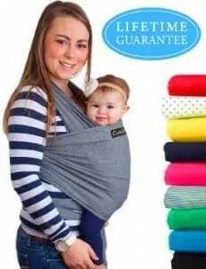 4-in-1 CuddleBug Baby Wrap Carrier