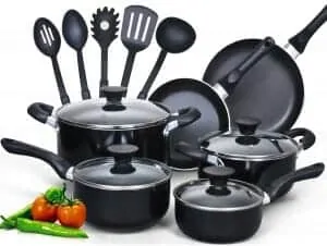 Cook N Home 15-Piece Cookware Set