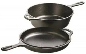 Lodge LCC3 Pre-Seasoned Cast-Iron Combo Cooker
