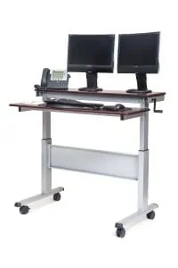 Stand Up Desk Store Crank Adjustable Height Standing Desk