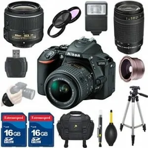 Bundle For D5500 DSLR Camera