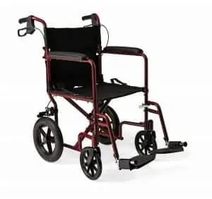 Medline Transport Wheelchair with Brakes