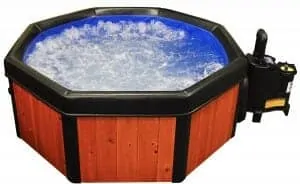 Real Wood Spa-N-A-Box Portable Hot Tub Spa