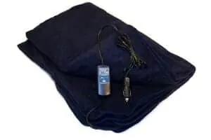 Trillium Worldwide Car Cozy 2 12-Volt Heated Travel Blanket