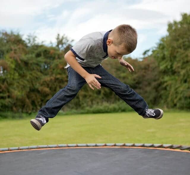 Standard trampoline mat