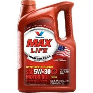 Valvoline 782256 MaxLife SAE 5W-30 High Mileage Motor Oil