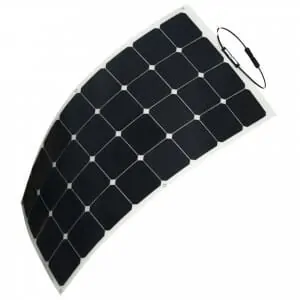 HQST 100 Watt 12 Volt Monocrystalline Flexible Solar Panel
