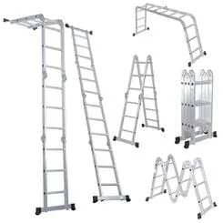 Light Weight Multi-Purpose 12' Aluminum Ladder