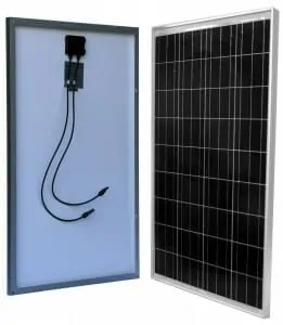 WindyNation 100 Watt 100W Solar Panel for 12 Volt Battery