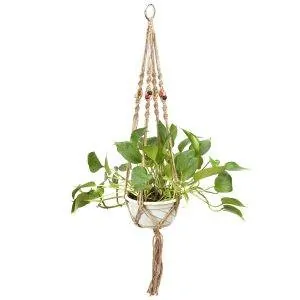 eBoot-Plant-Hanger-Macrame-Jute-4-Legs-Hanging-Planter-Pot