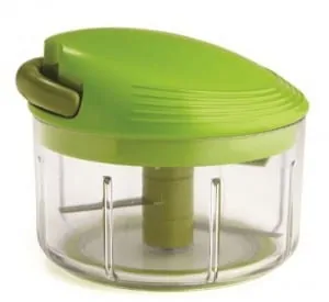 Prep Naturals Vegetable Chopper, Veggie Chopper, Vegetable Cutter, Food Chopper & Onion Chopper - Chopper with Container - Green, Size: 6 Inserts