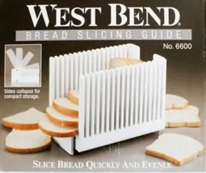 Presto Bread Slicing Guide COMPLETE Great w/ Bread Machines, Slicer Cutter