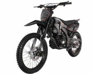 black razor dirt bike