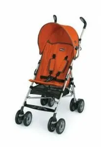 chicco-capri-tangerine-lightweight-stroller