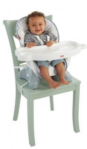 space saving high chair