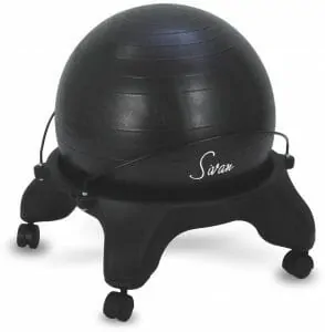 Sivan Health and Fitness Balance Ball Fit Chair