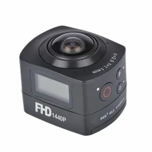 AMKOV 360 Degree Panoramic Fish Eye Digital Action Camera