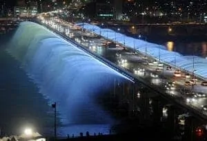 Banpo Bridge Magical Fountain