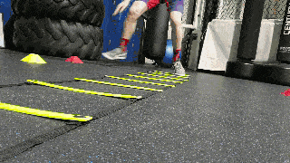 Shuffle sales ladder drill
