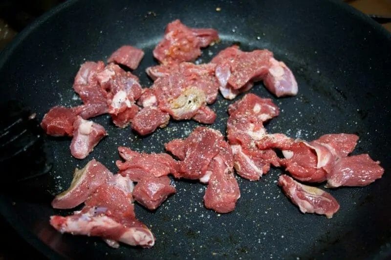Steak Burrito Step 7 Cook Meat