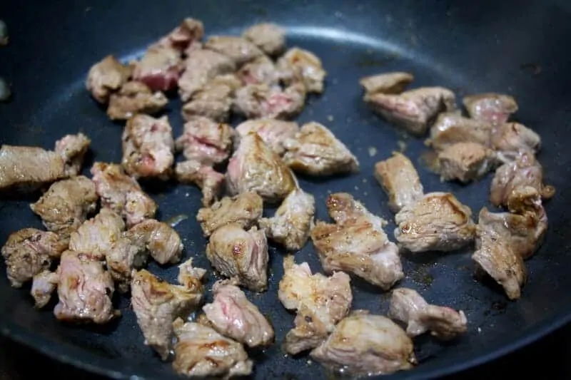 Steak Burrito Step 7b Cook the Meat