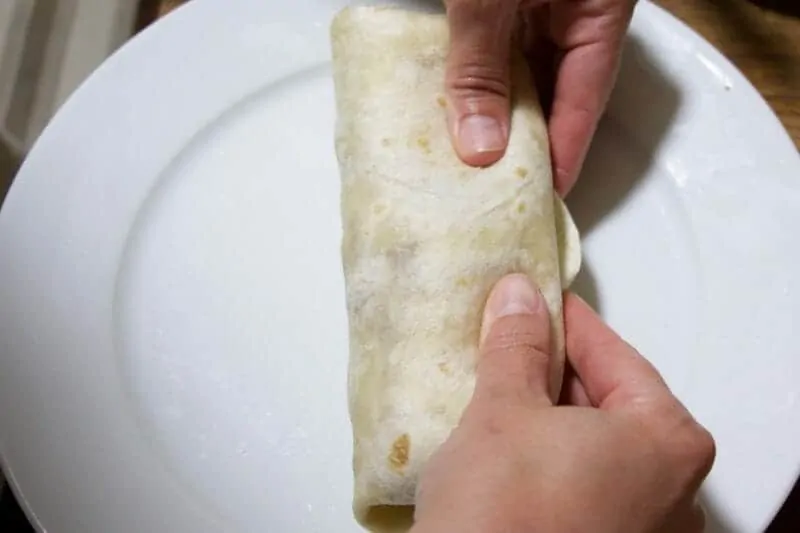 Steak Burrito Step 9c Build Burrito