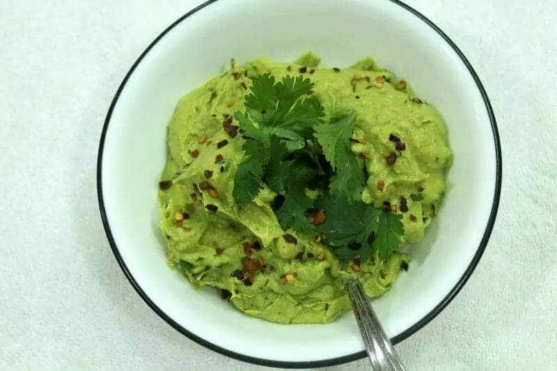 Step5 Garnish With Red Pepper Flakes And Fresh Cilantro