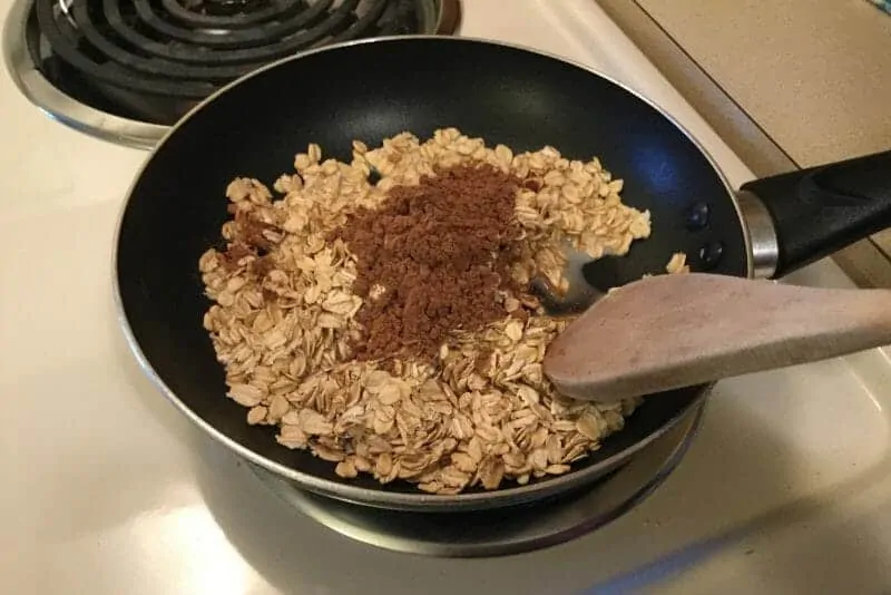 Choco PB Oatmeal Step3 Simmer