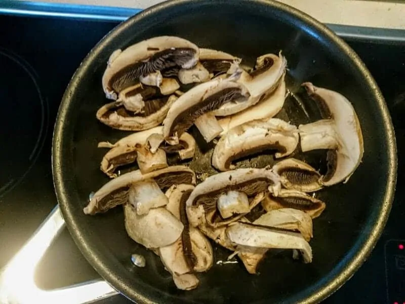 cook mushrooms
