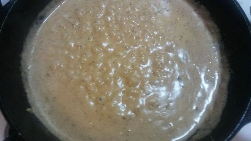 Finish with Cream