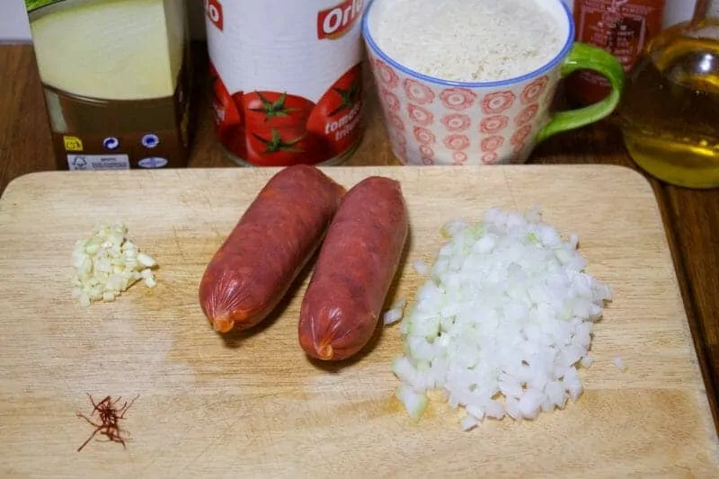 spanish rice ingredients pic