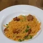 spanish rice step 10 serve and enjoy