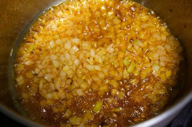 spanish rice step 3 onion