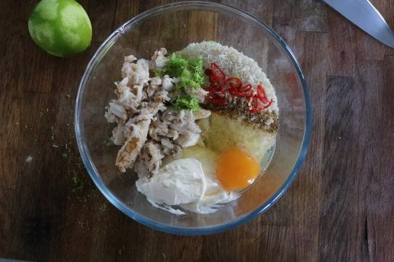 Crab Cake Ingredients