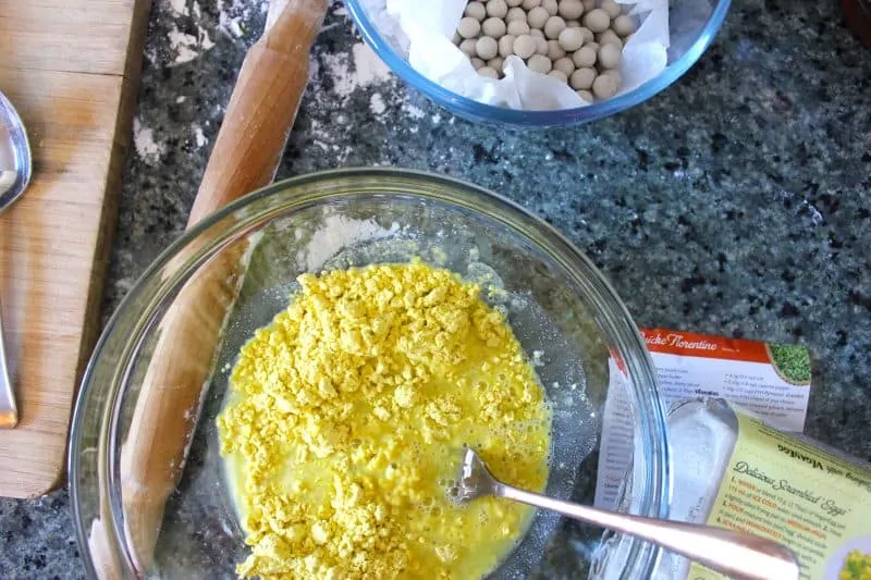 FILLING METHOD STEP 1
