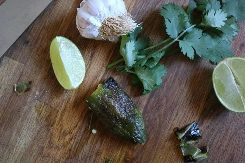 Peel Roasted Jalapeno