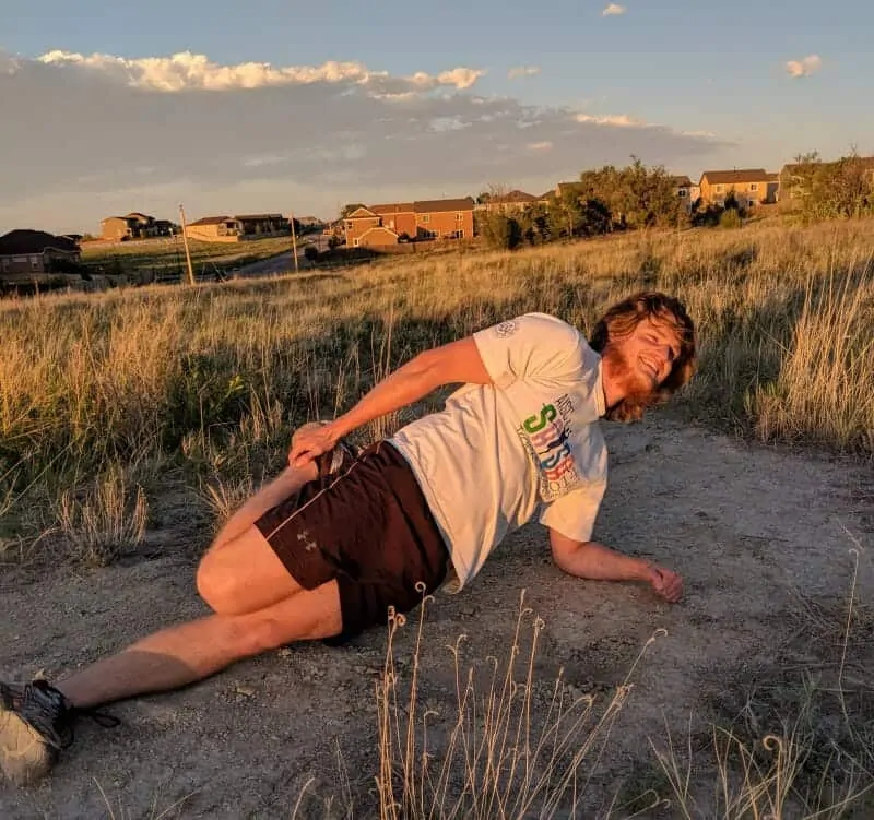 Quad Stretch Side Lying