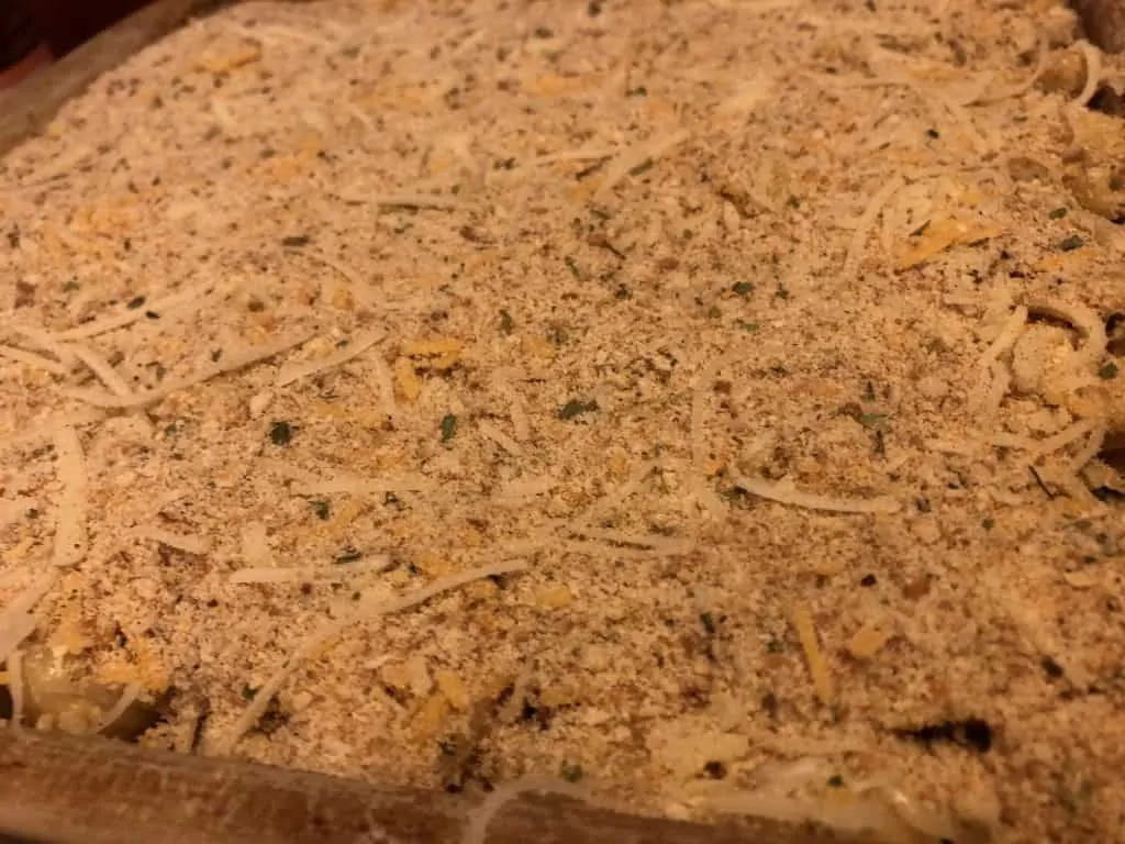 11. Bread Crumbs added