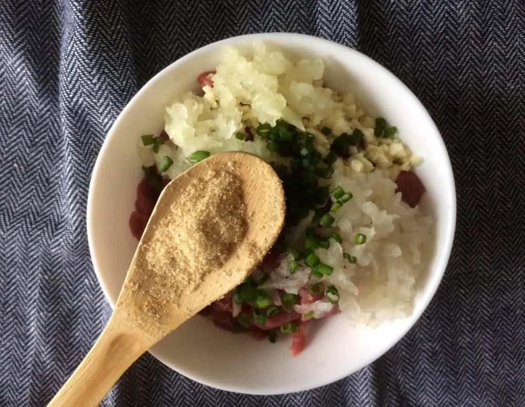 4.bulgogi add the brown sugar