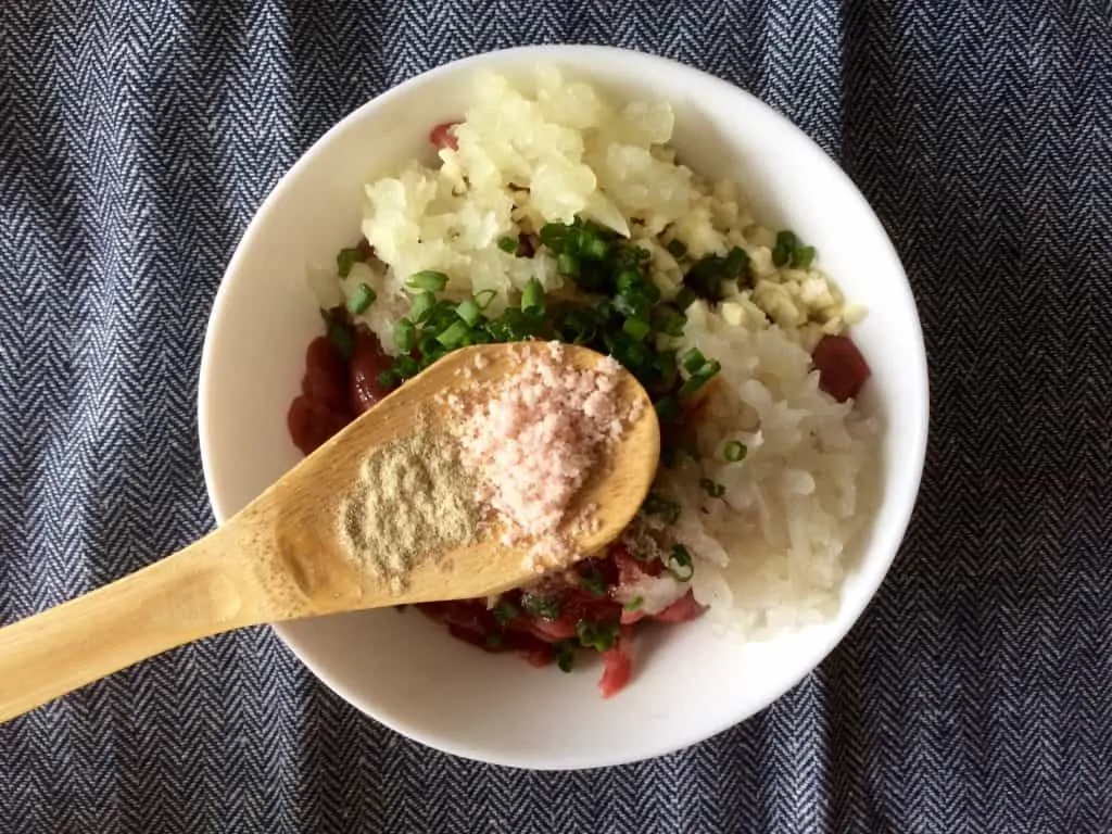 7.bulgogi season with salt and pepper