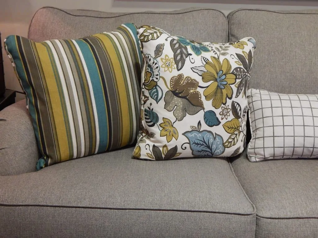 2. decorative pillows