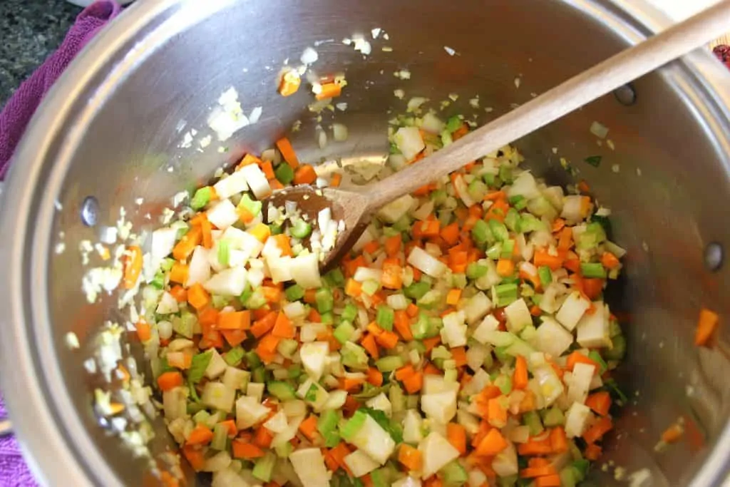 STEP 4 SAUTE VEG