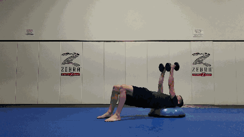dumbbell flyes