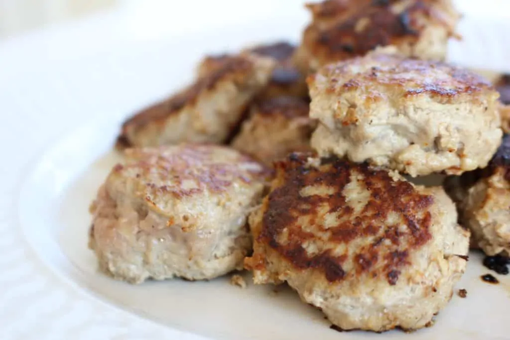 Frikadeller Finished Product Piled On Plate