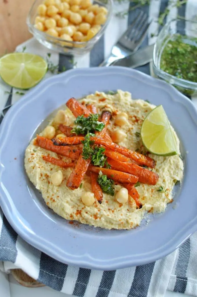 HummusRoasted Carrots 3