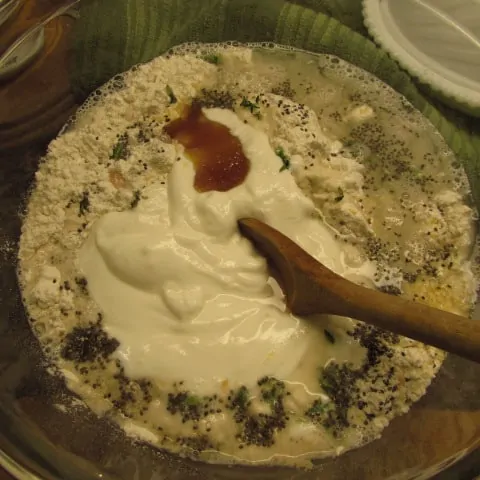 Sourdough Bread Step1 Add All Ingredients