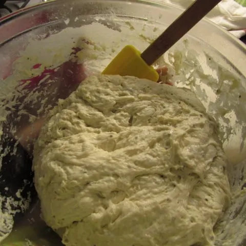 SourdoughBread Step3 Scraping Bowl